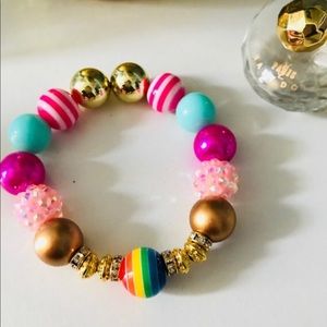 Rainbow children bracelet